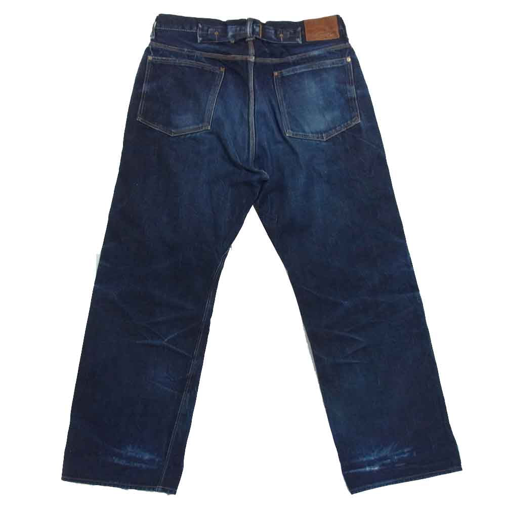 AT LAST アットラスト シンチバック付き デニムパンツ デニム パンツ インディゴブルー系 36【中古】