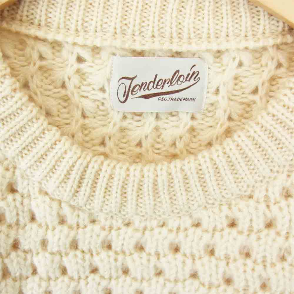 TENDERLOIN テンダーロイン T-SWEATER POPCORN セーター ニット ベージュ系 M【中古】
