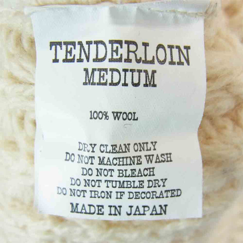 TENDERLOIN テンダーロイン T-SWEATER POPCORN セーター ニット ベージュ系 M【中古】