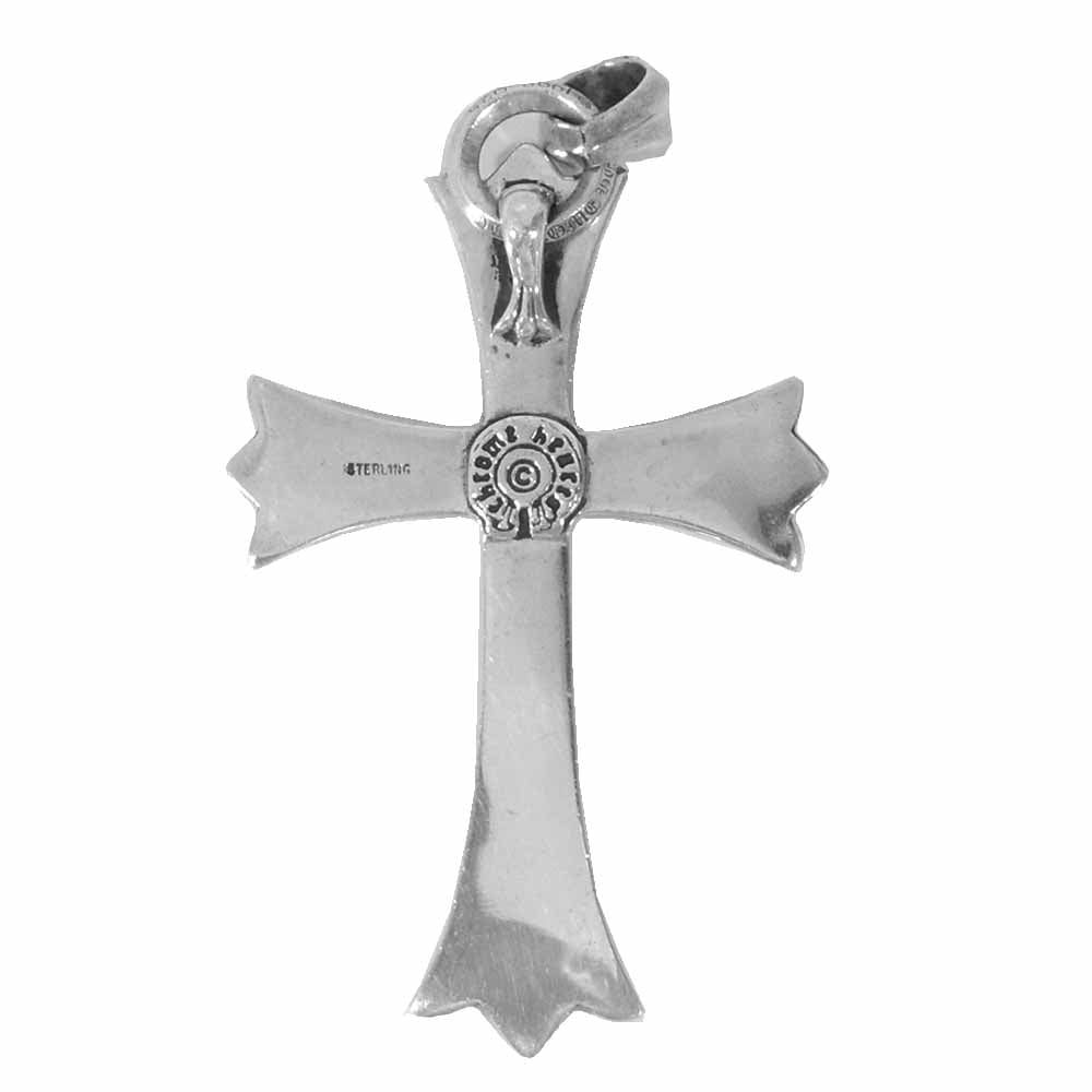 CHROME HEARTS クロムハーツ（原本無） ラージ CH クロス シルバー925 ペンダントトップ シルバー系【中古】