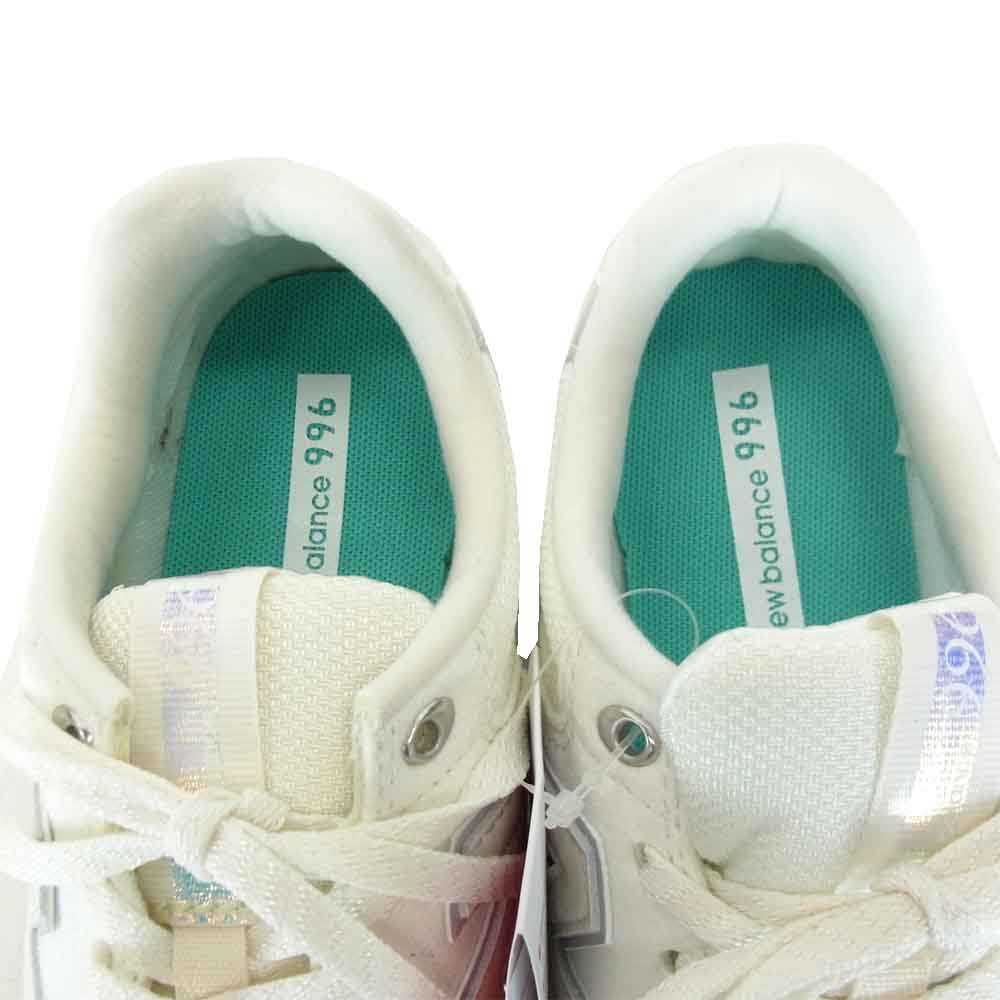 NEW BALANCE ニューバランス 20AW WL996QE OFFWHITE オフホワイト スニーカー ホワイト系 22.5【極上美品】【中古】