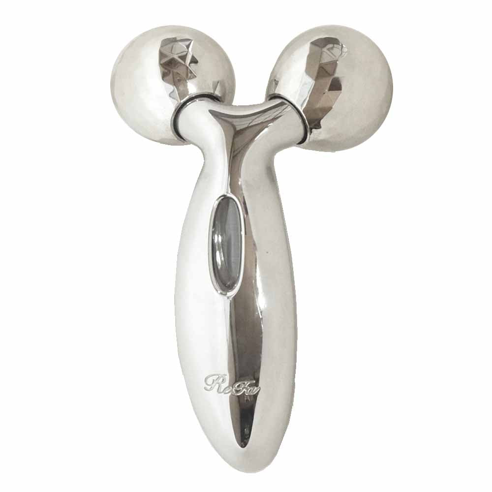 エムティージー PEC-L1706 ReFa CARAT リファ カラット 美顔 ローラー シルバー系【中古】