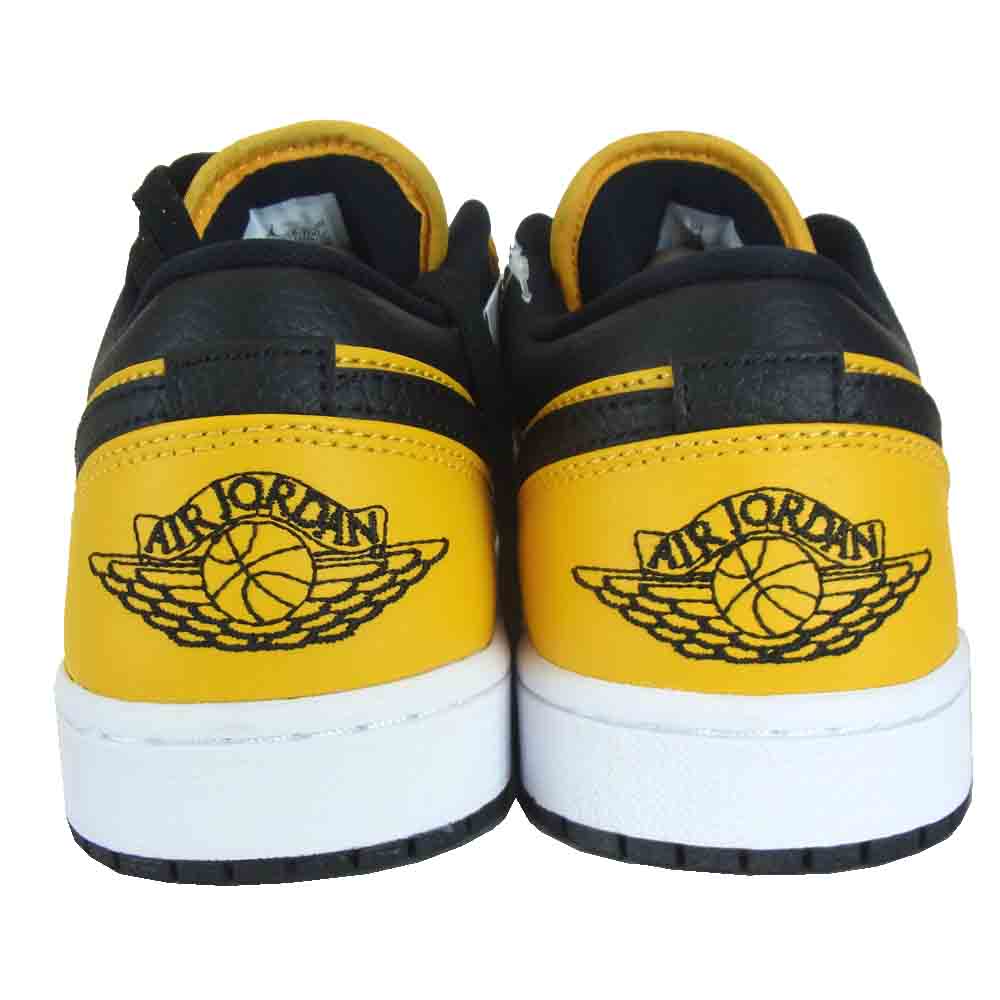 NIKE ナイキ 553558-700 Air Jordan 1 Low UNIVERSITY GOLD エア ジョーダン 1 スニーカー イエロー系 26.5【新古品】【未使用】【中古】