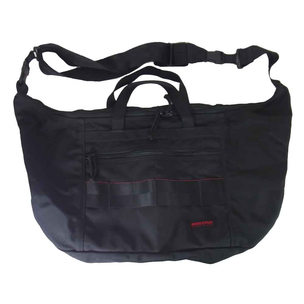 BRIEFING ブリーフィング BRF072219 SLIDER スライダー ショルダー バッグ ブラック系【極上美品】【中古】