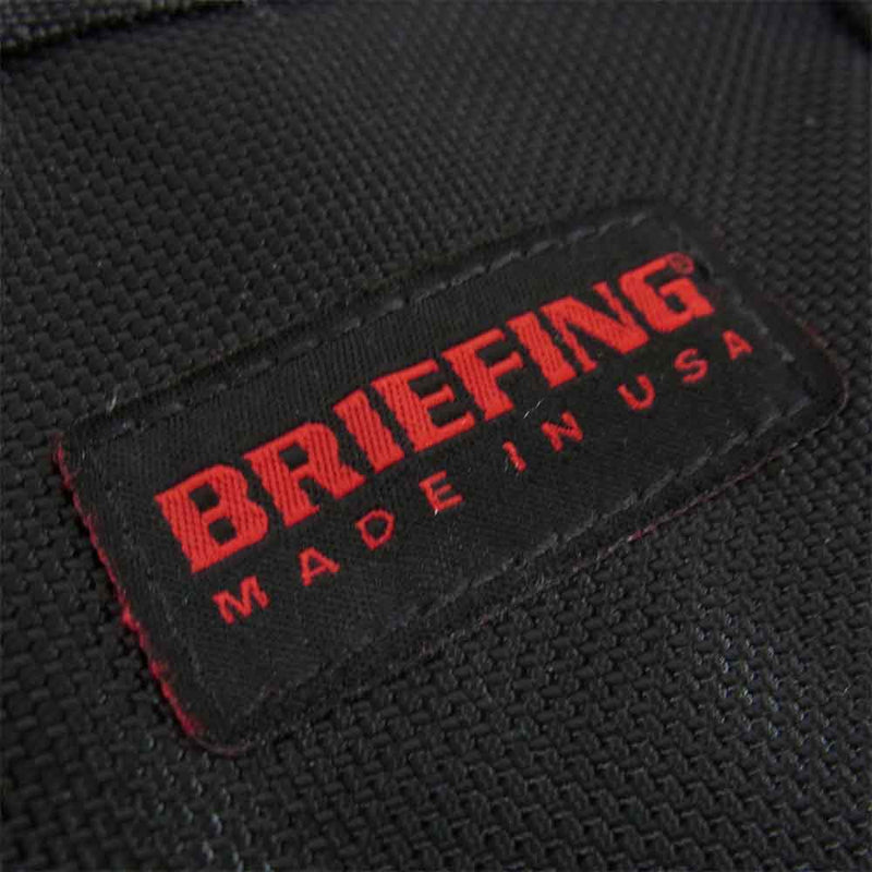 BRIEFING ブリーフィング BRF072219 SLIDER スライダー ショルダー バッグ ブラック系【極上美品】【中古】