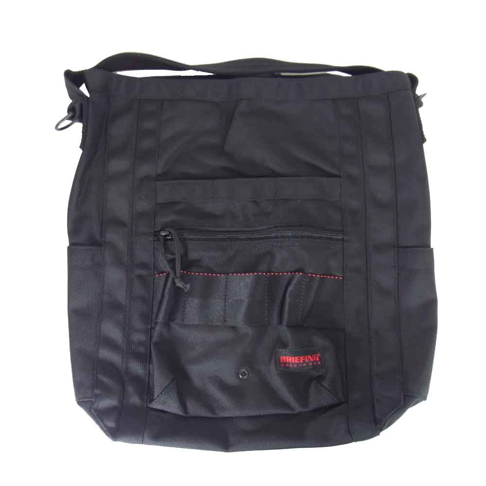BRIEFING ブリーフィング BRF240219 BUCKET バケット トート バッグ ブラック系【極上美品】【中古】