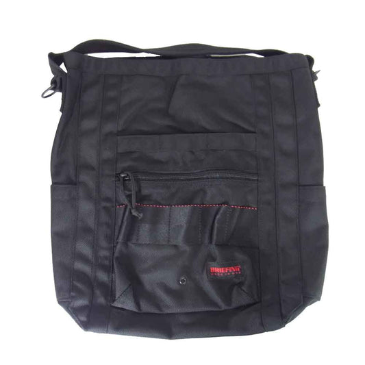 BRIEFING ブリーフィング BRF240219 BUCKET バケット トート バッグ ブラック系【極上美品】【中古】