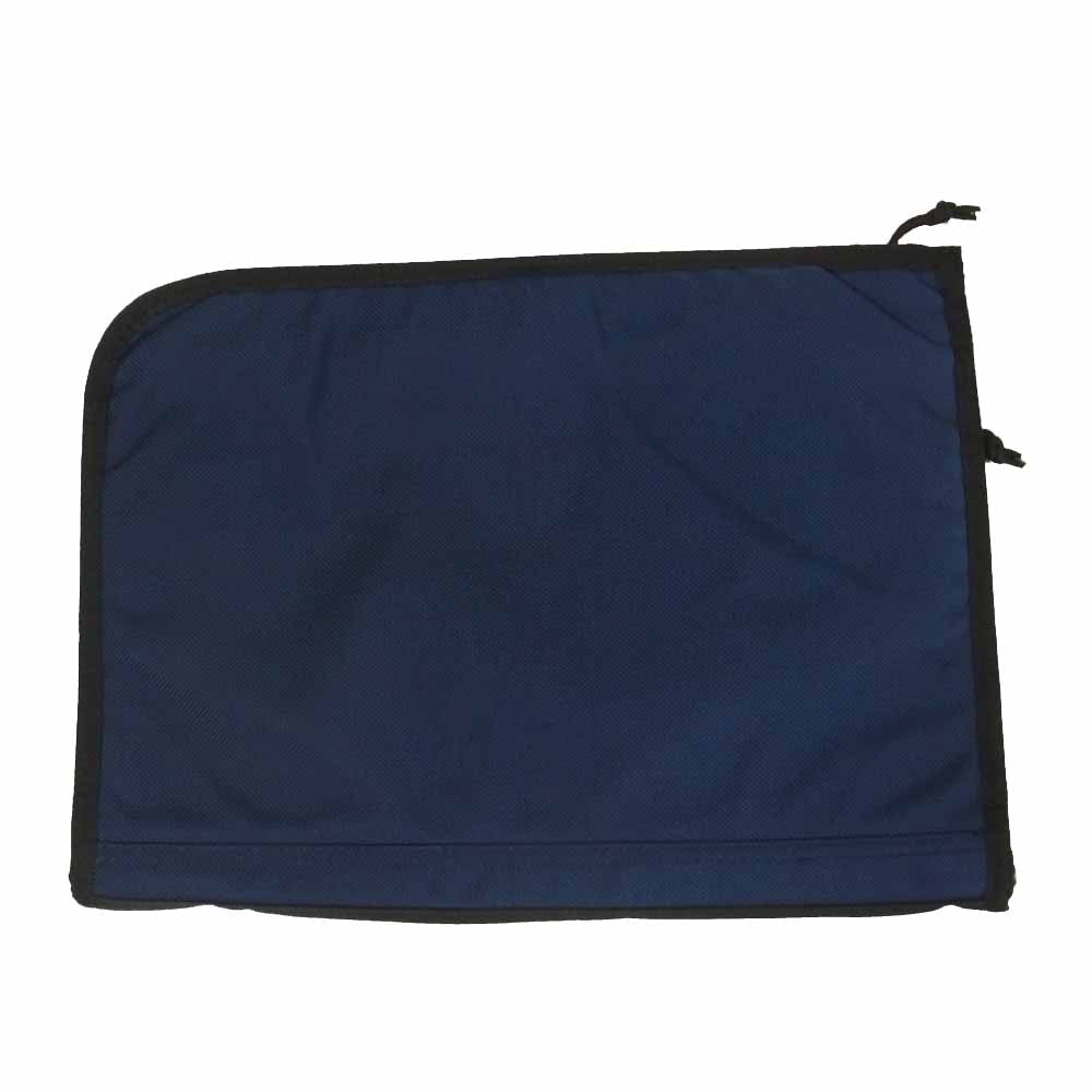 BRIEFING ブリーフィング BRF184219 FILE TAP ファイルタップ クラッチ バッグ MIDNIGHT ブルー系【極上美品】【中古】
