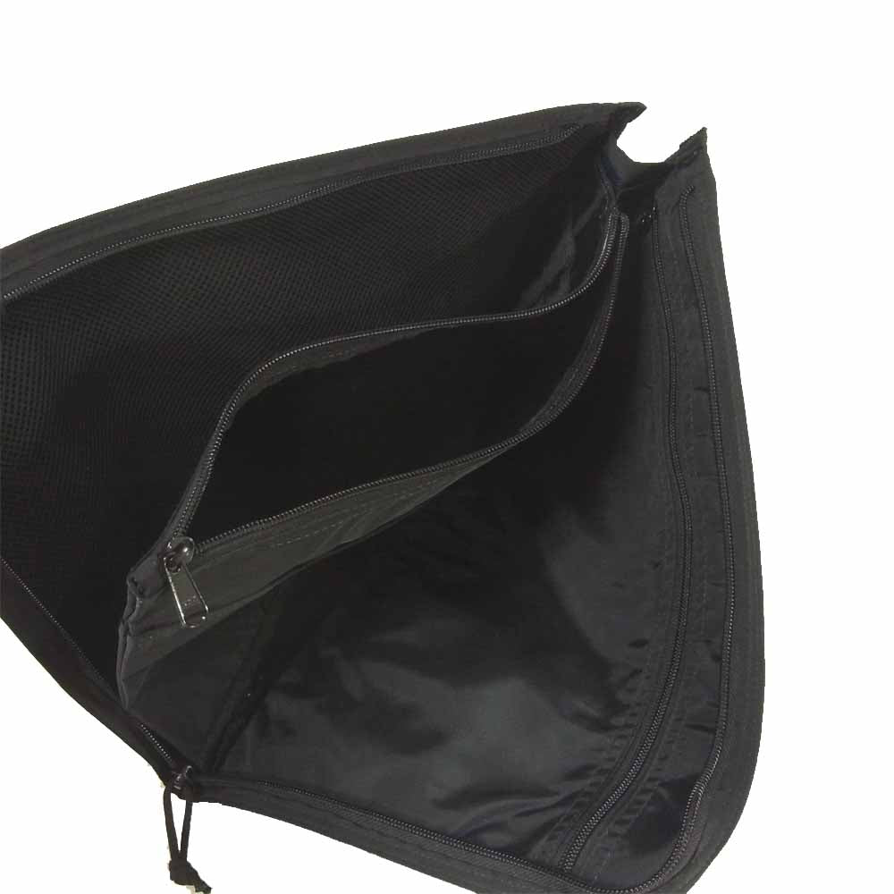 BRIEFING ブリーフィング BRF184219 FILE TAP ファイルタップ クラッチ バッグ MIDNIGHT ブルー系【極上美品】【中古】