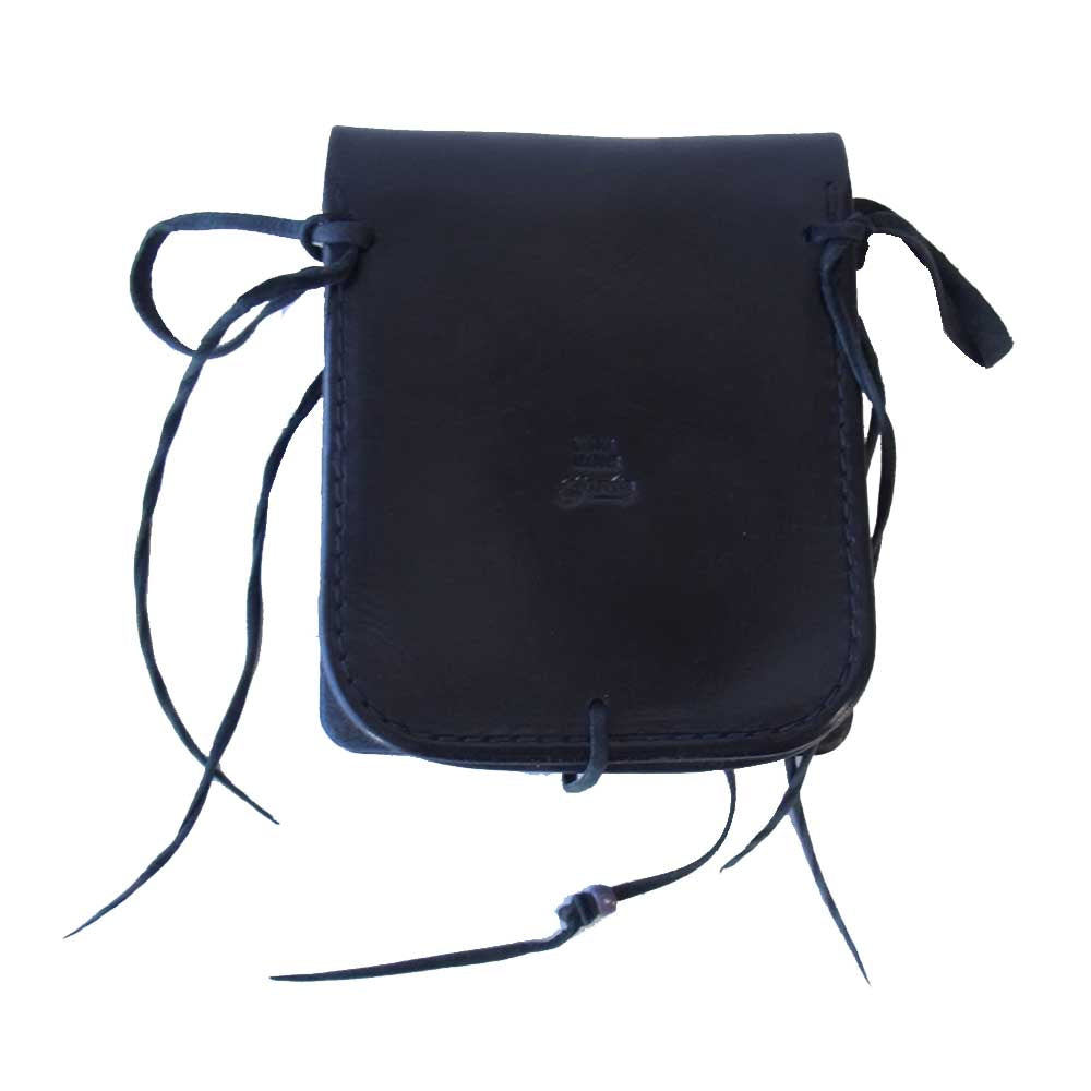 goro's ゴローズ サドル レザー メディスン バック ブラック系【中古