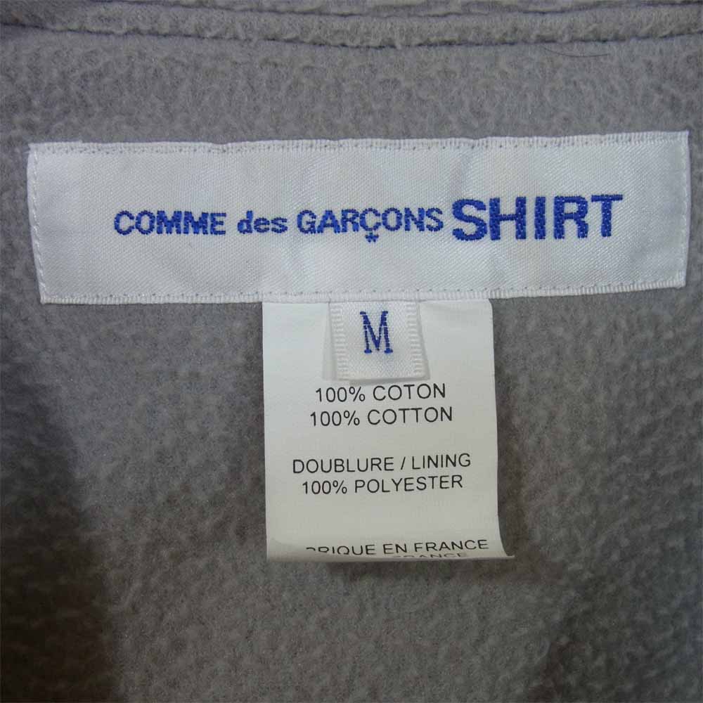 COMME des GARCONS コムデギャルソン W28171 SHIRT Futura フューチャラ グラフィック プリント ジャケット フーディ ブラック系 M【中古】