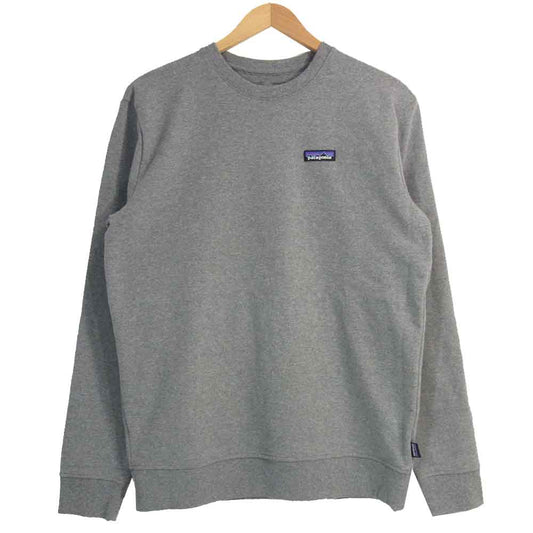 patagonia パタゴニア 19AW 39543FA19 LABEL UPRISAL CREW  SWEAT ラベル アップ ライザル クルー スウェット グレー系 M【中古】