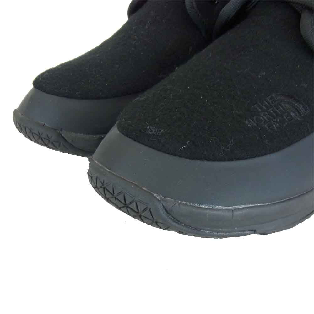 THE NORTH FACE ノースフェイス NF52085 NSE Traction Lite WP Chukka ヌプシ トラクションライト WP チャッカ ブーツ ブラック系 27cm【美品】【中古】