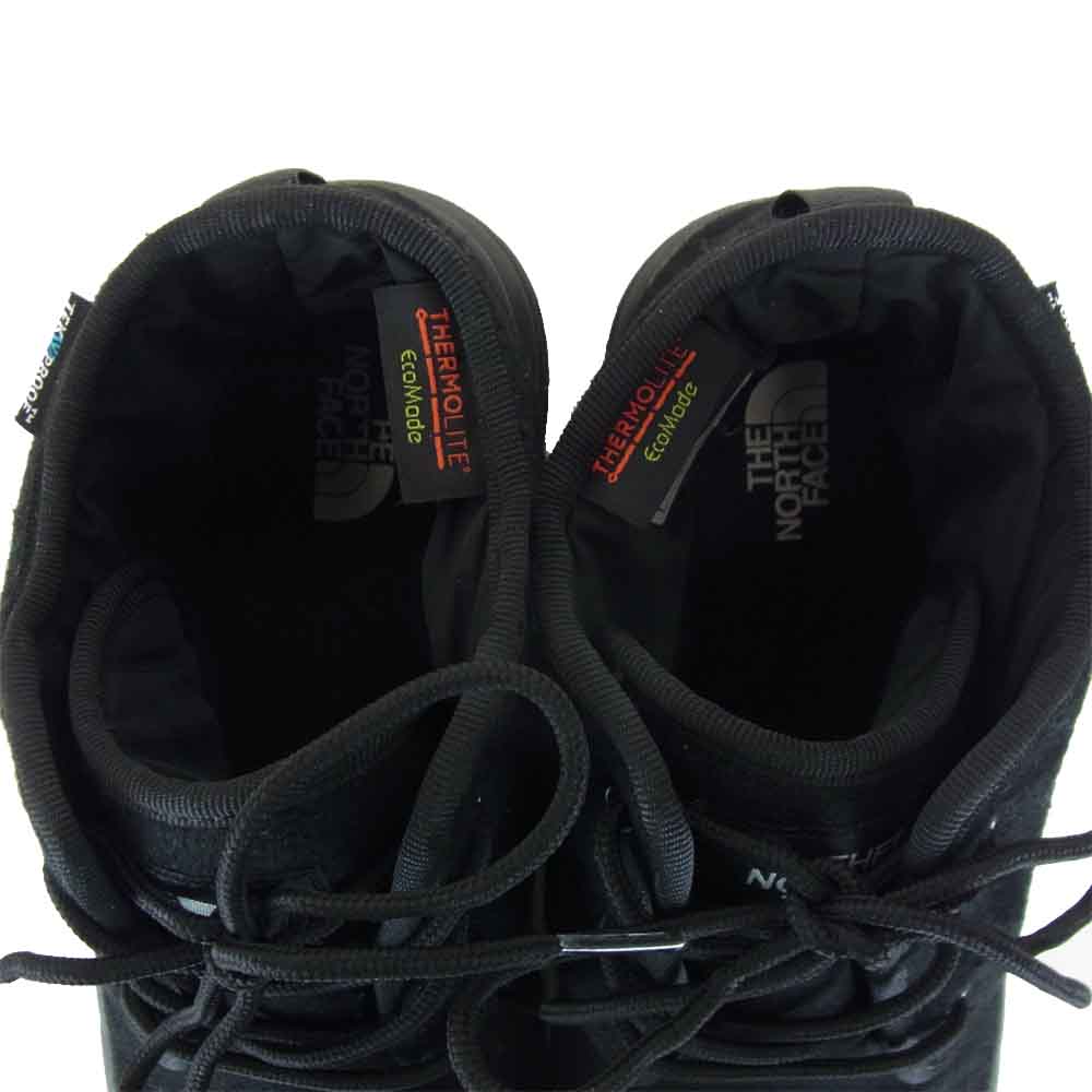 THE NORTH FACE ノースフェイス NF52085 NSE Traction Lite WP Chukka ヌプシ トラクションライト WP チャッカ ブーツ ブラック系 27cm【美品】【中古】