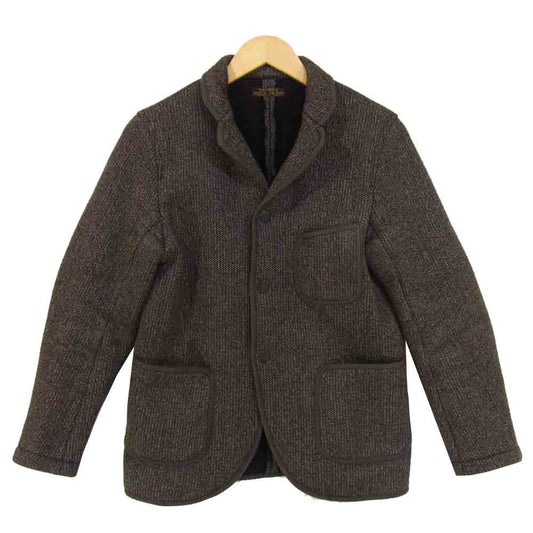 BROWNS'S BEACH ブラウンズビーチ BBJ2-005 ビーチクロス テーラード ジャケット カーキ系 38【中古】