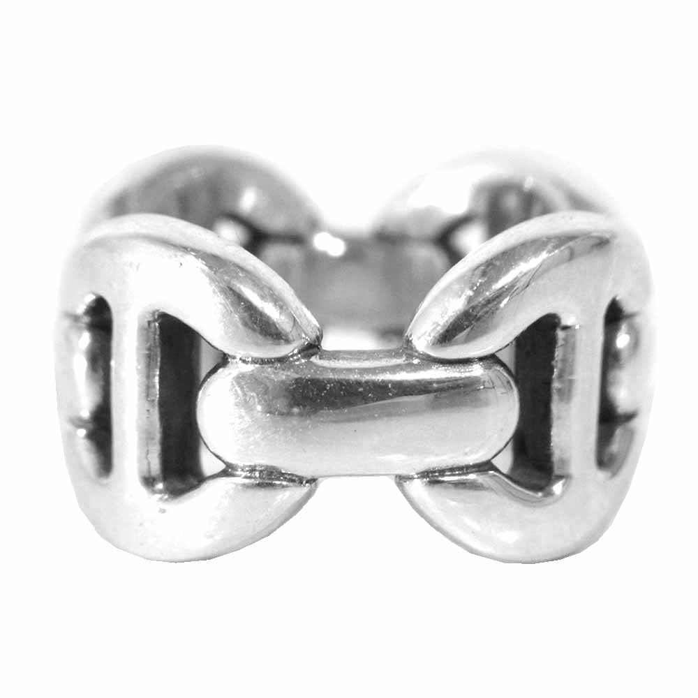 ホーセンブース DAME CLASSIC TRI-LINK デイム クラシック トライリンク リング シルバー系 10号程度【中古】