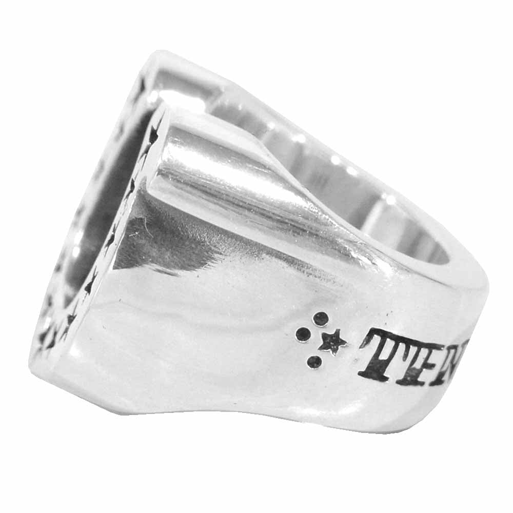 TENDERLOIN テンダーロイン T-H.S RING SILVER ホースシュー リング シルバー系 12号程度【中古】
