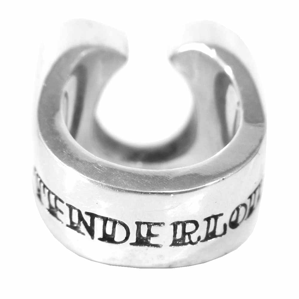 TENDERLOIN テンダーロイン T-H.S RING SILVER ホースシュー リング シルバー系 12号程度【中古】