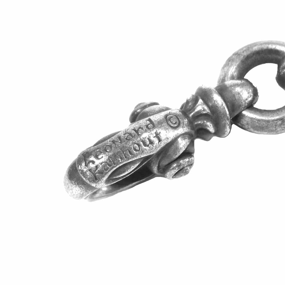LEONARD KAMHOUT レナードカムホート シルク シグネット ブレスレット シルバー925 シルバー系【中古】