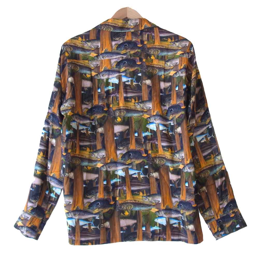 キディル  KL496-DD × WINSTON SMITH ウィンストン スミス LS ALOHA SHIRTS アロハシャツ マルチカラー系 44【新古品】【未使用】【中古】