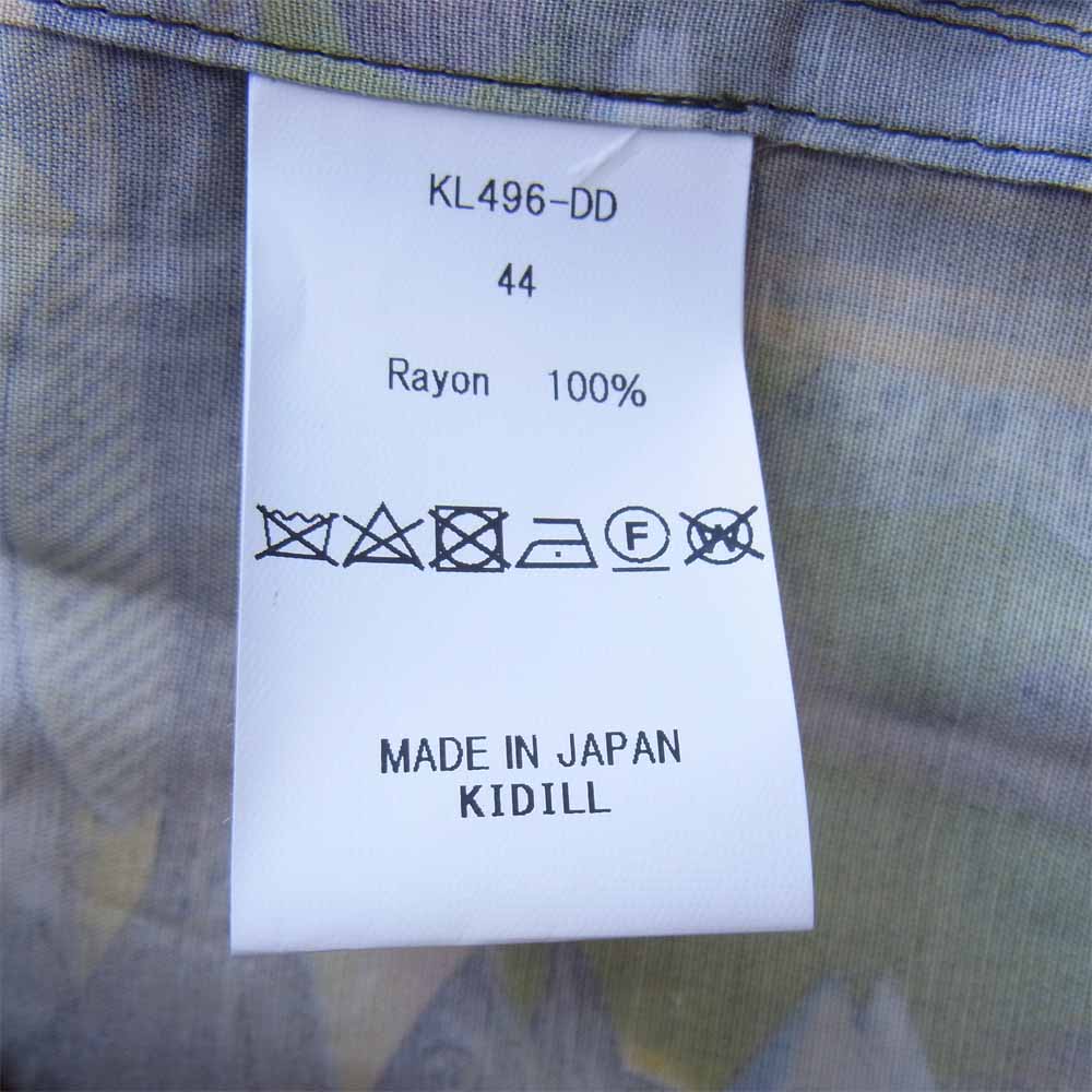 キディル  KL496-DD × WINSTON SMITH ウィンストン スミス LS ALOHA SHIRTS アロハシャツ マルチカラー系 44【新古品】【未使用】【中古】
