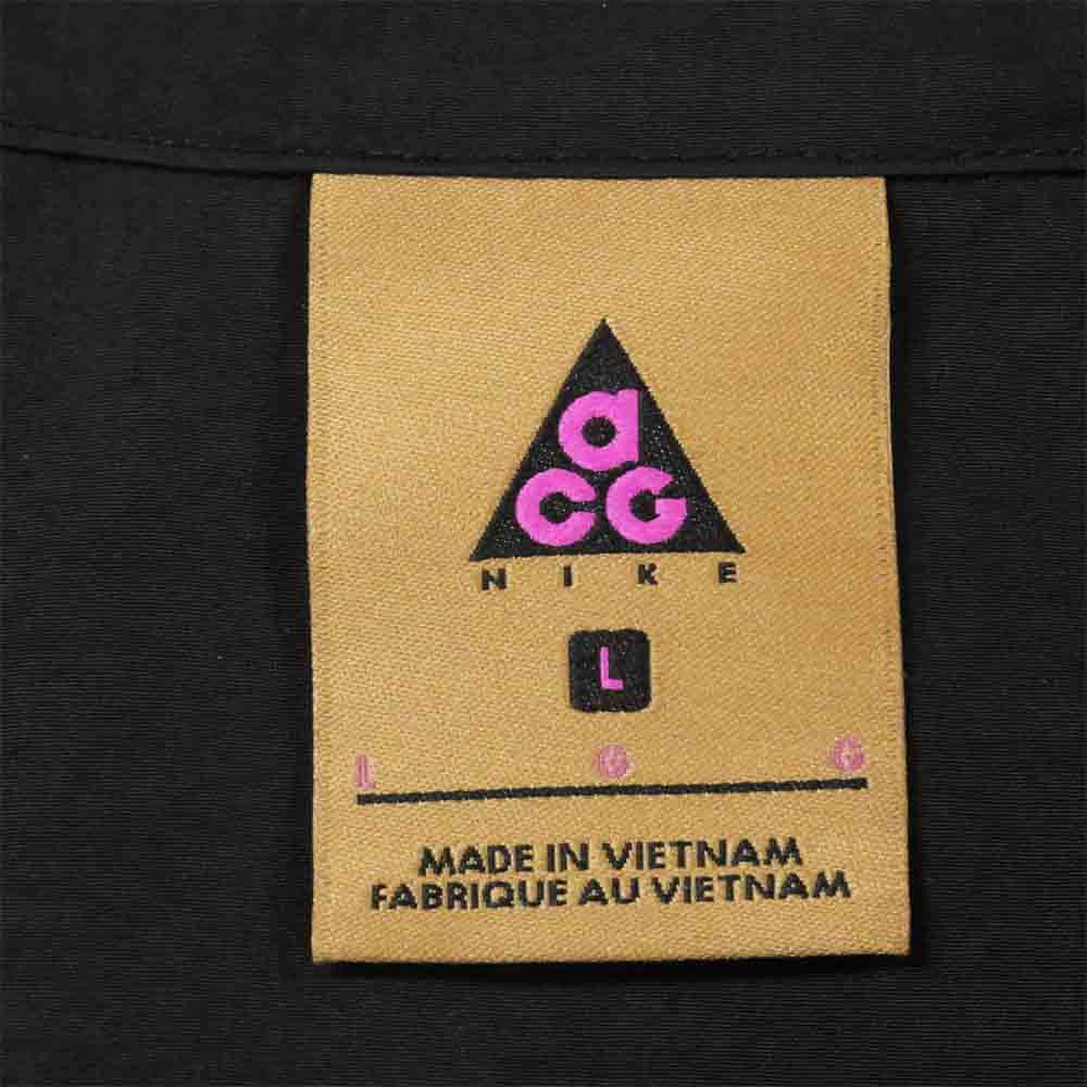 NIKE ナイキ BQ7290-010 ACG エーシージー AS M NRG VEST ナイロン メッシュ ベスト ブラック系 L【美品】【中古】