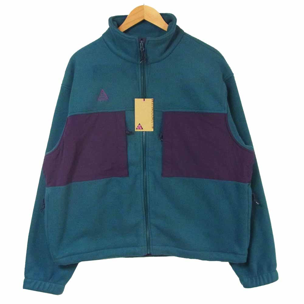NIKE ナイキ BQ7198-347 ACG エーシージー マイクロ フリース ジャケット パープル系 青緑系 L【中古】