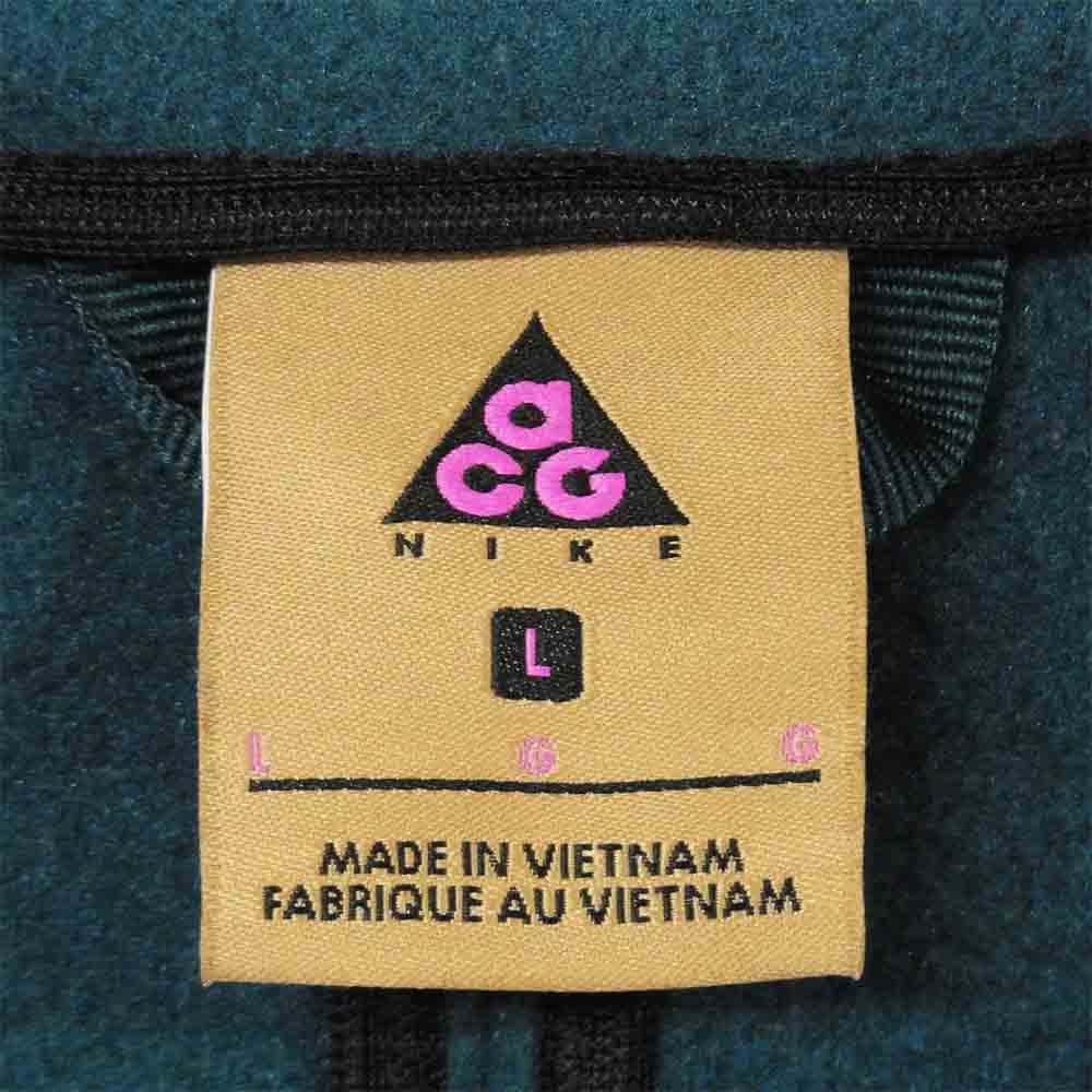 NIKE ナイキ BQ7198-347 ACG エーシージー マイクロ フリース ジャケット パープル系 青緑系 L【中古】