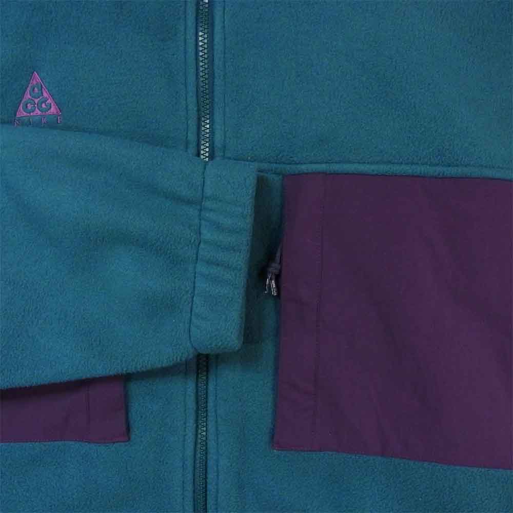 NIKE ナイキ BQ7198-347 ACG エーシージー マイクロ フリース ジャケット パープル系 青緑系 L【中古】