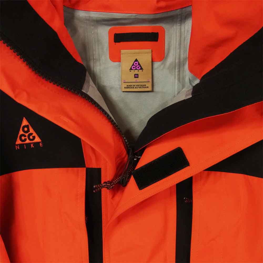 NIKE ナイキ 20SS CT2937-010 ACG エーシージー AS M NRG ACG JKT HD GORETEX ゴアテックス マウンテンパーカー ジャケット オレンジ系 M【新古品】【未使用】【中古】