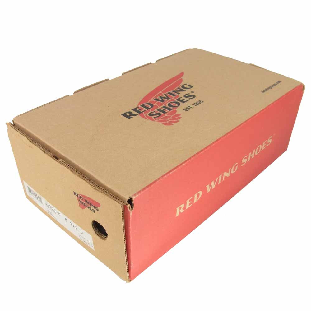 RED WING レッドウィング 8102 ワーク オックスフォード スエード レースアップ シューズ チャコール系 US8.5D【中古】