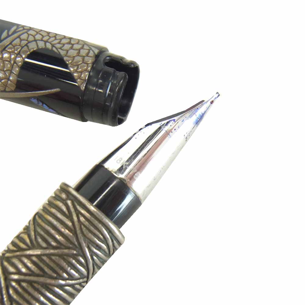 ウォーターマン セレニテ 蒔絵 龍 東藤達也 13/120 万年筆  ブラック系 ゴールド系 14.5cm【中古】