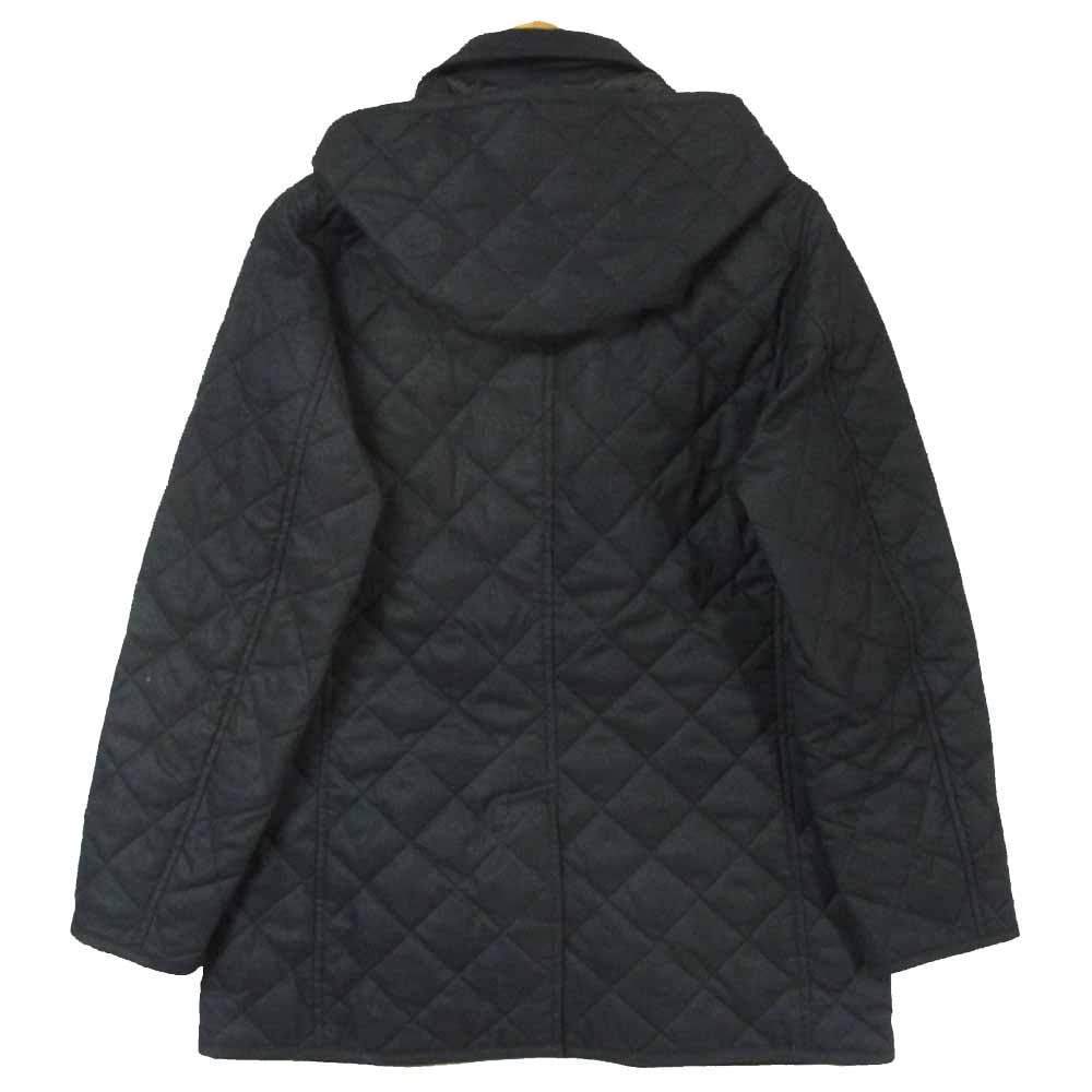 BEAMS ビームス 41-18-0018-803-79-18 HEART チェック プリント キルティング ジャケット ネイビー系 M【美品】【中古】