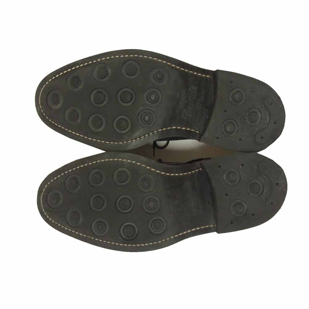 Tricker's トリッカーズ m6837 ウイングチップ シューズ イギリス製 ダークネイビー系 7.5【中古】