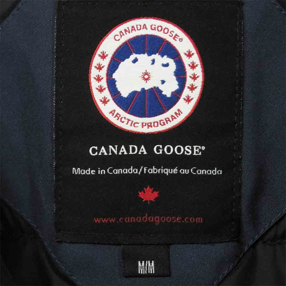 CANADA GOOSE カナダグース 3346JM 国内正規 ラングレー ビューティ＆ユース別注 ダウン ジャケット ネイビー系 M【中古】