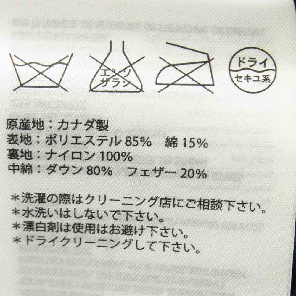 CANADA GOOSE カナダグース 3346JM 国内正規 ラングレー ビューティ＆ユース別注 ダウン ジャケット ネイビー系 M【中古】