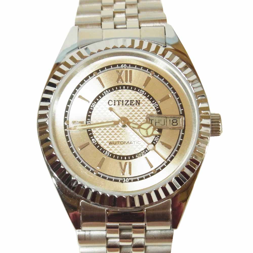CITIZEN シチズン オートマチック 腕時計 ステンレススチール シルバー系【中古】
