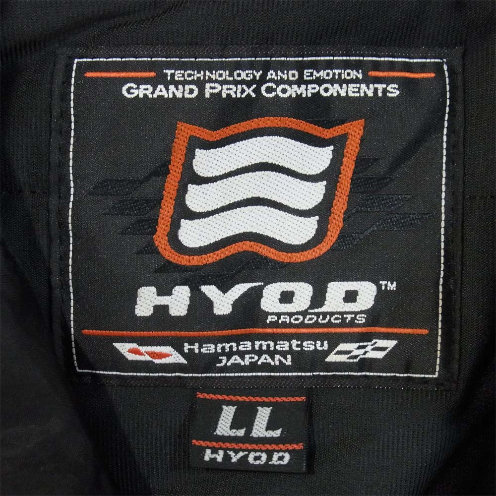 ヒョウドウ Speed Style ライディング ジャケット ブラック系 LL【中古】