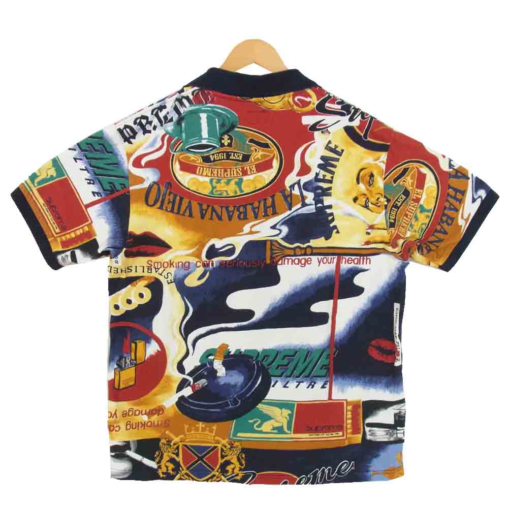 Supreme シュプリーム 20SS Filtre Polo ポロシャツ コットン マルチカラー系 M【中古】