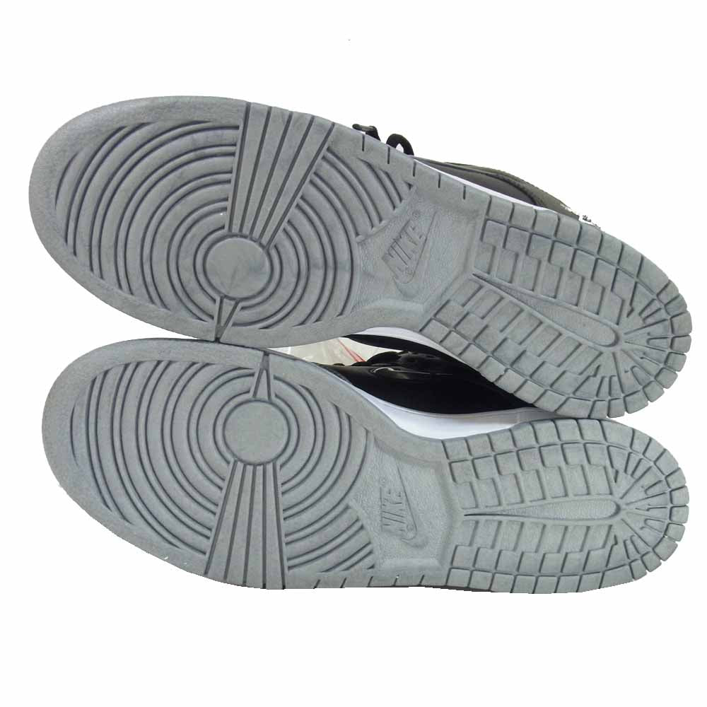 Supreme シュプリーム 19AW CK3480-001 × NIKE SB DUNK LOW OG QS スケートボーディング ダンク ロー オリジナル クイックストライク スニーカー METALLICSILVER US10.5【美品】【中古】