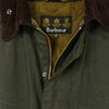 Barbour バブアー ライナー付 BEAUFORT SL ビューフォート WAX JACKET オイルド ジャケット 英国製 カーキ系 42【中古】