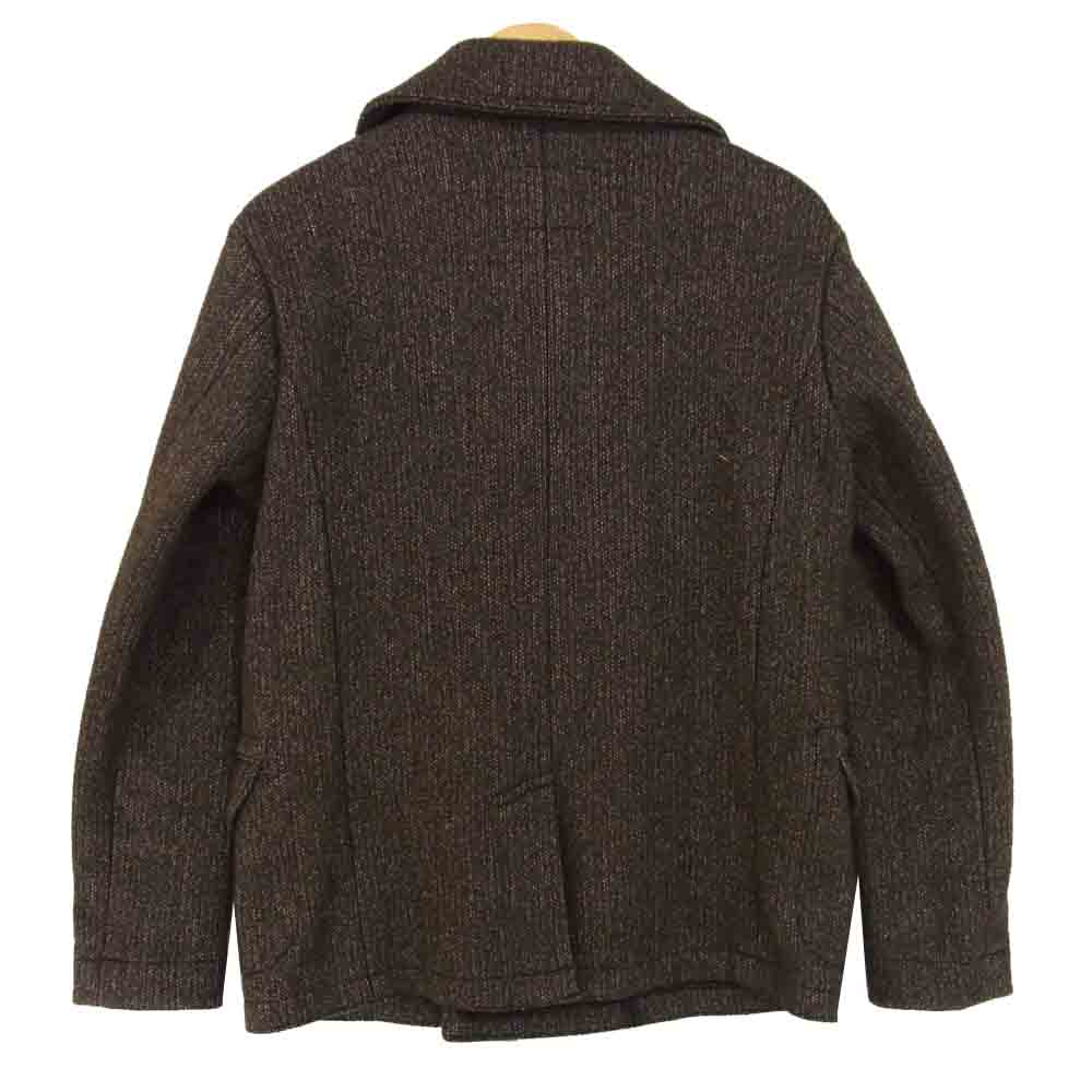 FULLCOUNT フルカウント BBJ7-007 Browns BEACH ブラウンズビーチ ビーチクロス U.S.NAVY 13スター 10ボタン Pコート カーキブラウン系 38【中古】