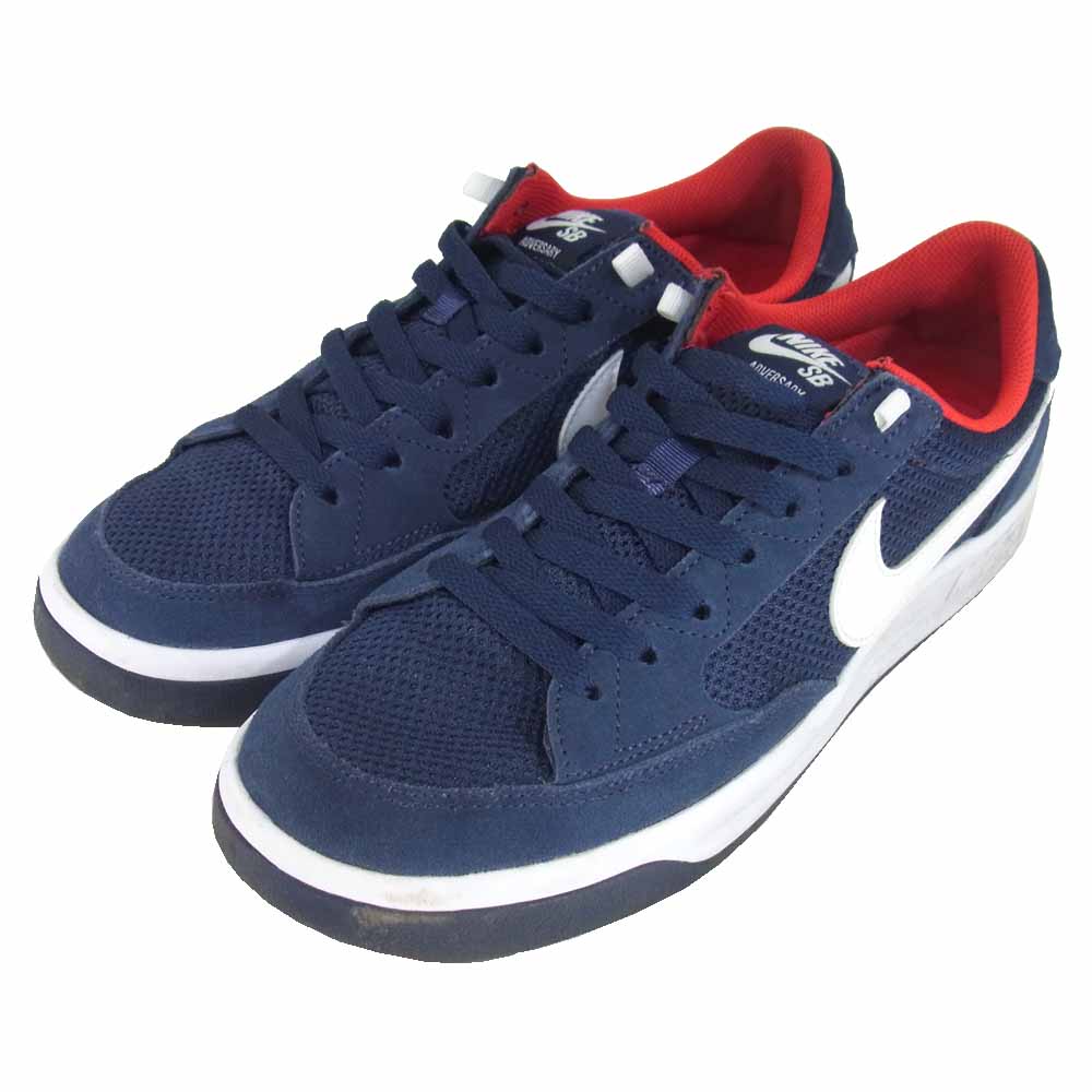 NIKE ナイキ CJ0887 400 SB ADVERSARY アドバーサリー スニーカー MIDNIGHTNAVY/WHITE US9【中古】