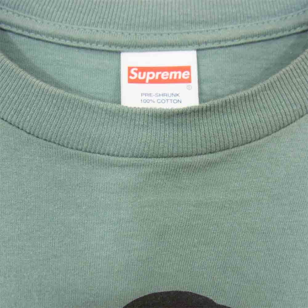 Supreme シュプリーム 19SS  Suzie Switchblade Tee スージー ガール プリント Tシャツ ライトグリーン系 M【中古】