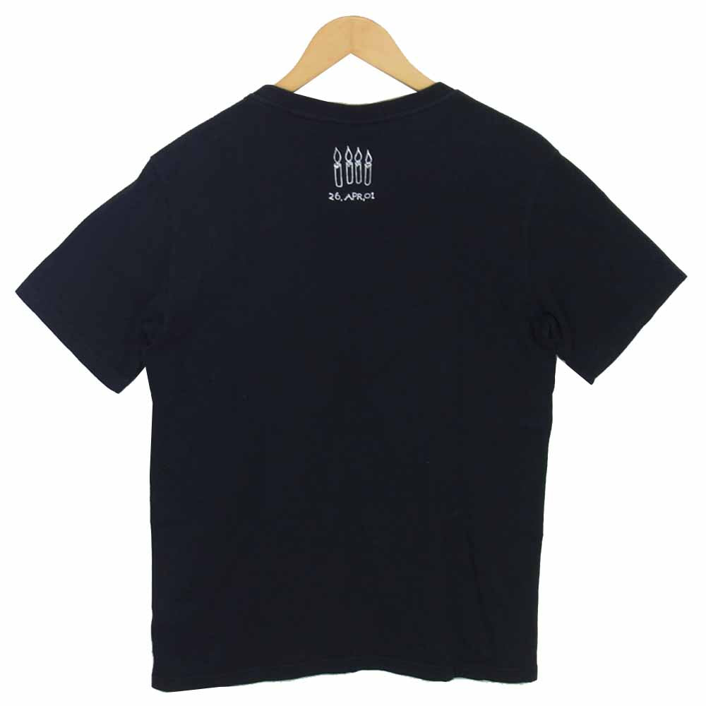 NUMBER (N)INE THANK YOU E! Tシャツ NUMBER(N)INE ナンバーナイン THANKS プリント Tシャツ ブラック系 3