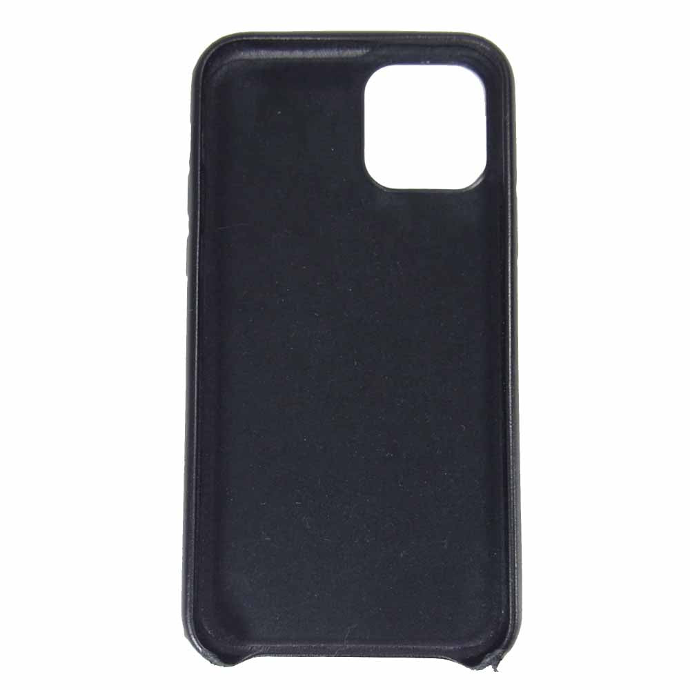 VETEMENTS ヴェトモン SS20SA009 ゴシック フォント アイフォン ケース IPHONE11 PROMAX　 ブラック系【中古】