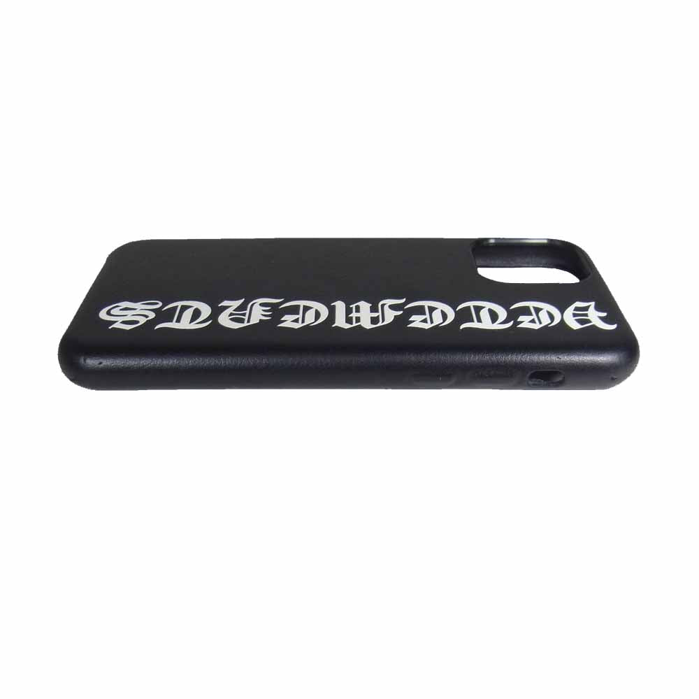VETEMENTS ヴェトモン SS20SA009 ゴシック フォント アイフォン ケース IPHONE11 PROMAX　 ブラック系【中古】