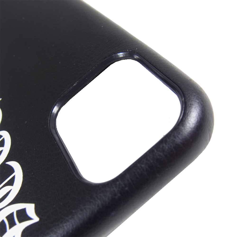 VETEMENTS ヴェトモン SS20SA009 ゴシック フォント アイフォン ケース IPHONE11 PROMAX　 ブラック系【中古】