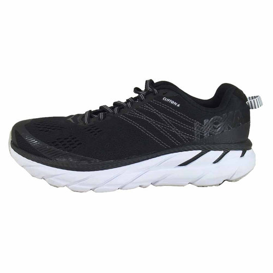 HOKA ONE ONE ホカ オネオネ F27219E CLIFTON6 クリフトン 6 スニーカー ブラック系 US5.5D【中古】
