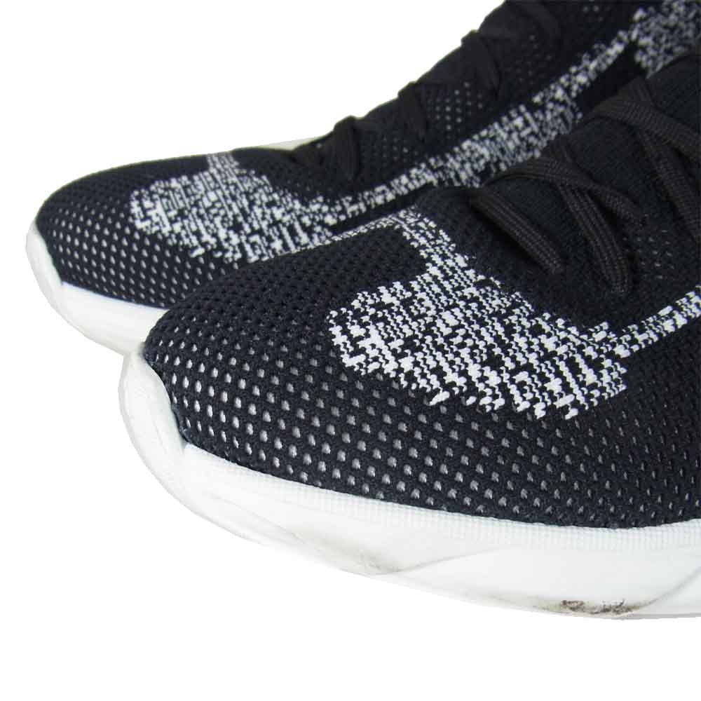 Christian Dior クリスチャンディオール 18SS B21 ハイカット ソックス スニーカー ブラック系 43【中古】